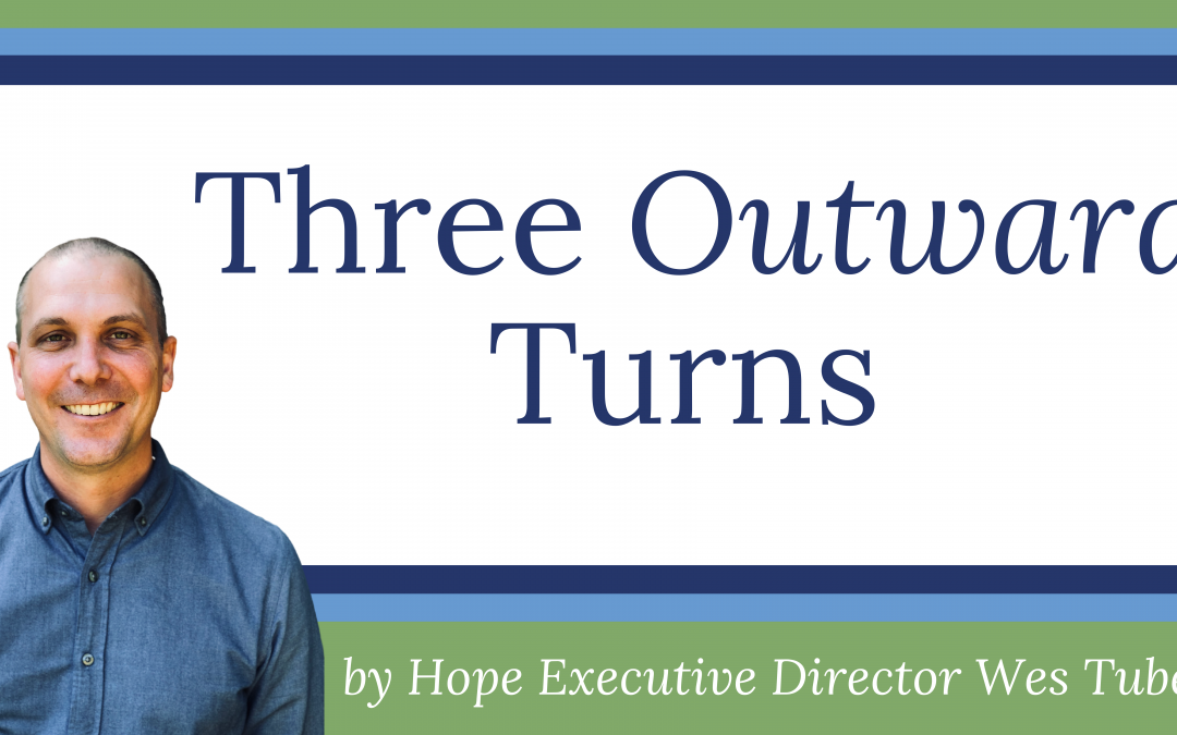 Three Outward  Turns